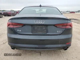 2018 Audi A5 Premium Plus with VIN WAUTNAF5XJA062229, listed as a Copart auction lot 51327825 with Not Provided miles and Salvage Title. Bid and sale history available at DreamBid. Image 6.