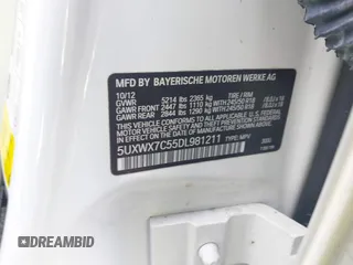 2013 BMW X3 xDrive35i z VIN 5UXWX7C55DL981211, wystawiony jako IAAI lot #42165844 z przebiegiem 160 091 mil mil oraz . Historia ofert i sprzedaży dostępna na DreamBid. Obrazek 9.