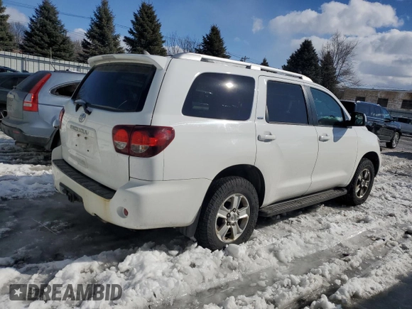 2018 Toyota Sequoia SR5 with VIN 5TDBY5G10JS159791, listed as a Copart auction lot 45378575 with 229,941 mi miles and Clean Title. Bid and sale history available at carsss.com. Image 3.