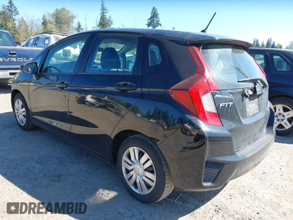 2015 Honda Fit LX with VIN 3HGGK5H58FM765907, listed as a IAAI auction lot 42061158 with 120,178 mi miles. Bid and sale history available at carsss.com. Image 3.