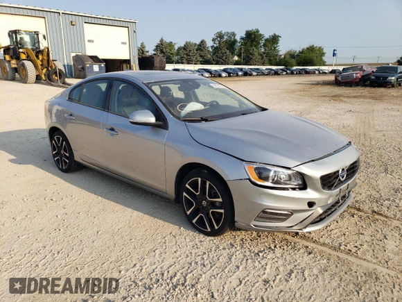 2017 Volvo S60 Dynamic with VIN YV140MTL6H2437588, listed as a Copart auction lot 64024223 with 69,298 mi miles. Bid and sale history available at carsss.com. Image 4.