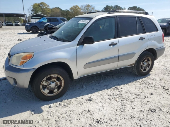 2005 Toyota RAV4 with VIN JTEGD20V450053796, listed as a Copart auction lot 51158315 with 249,118 mi miles and Clean Title. Bid and sale history available at carsss.com. Image 1.