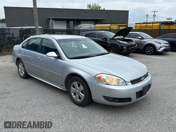 2011 Chevrolet Impala LT Fleet with VIN 2G1WG5EK2B1316223, listed as a Copart auction lot 60080805 with 235,056 mi miles and Clean title. Bid and sale history available at DreamBid. Image 1.