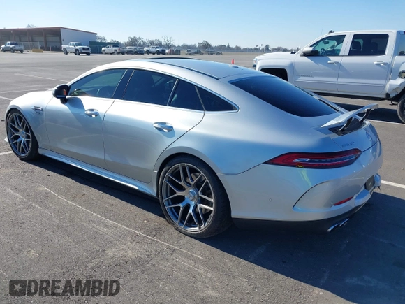 2020 Mercedes-Benz AMG GT 53 z VIN W1K7X6BB4LA032529, wystawiony jako IAAI lot #41401987 z przebiegiem 59 675 mil mil oraz . Historia ofert i sprzedaży dostępna na DreamBid. Obrazek 3.