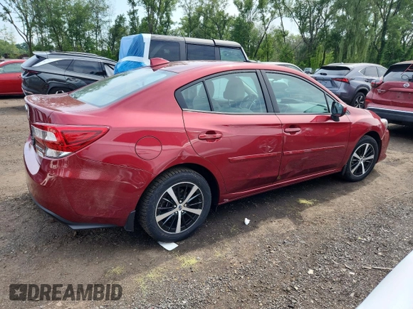 2022 Subaru Impreza Premium z VIN 4S3GKAV68N3610424, wystawiony jako Copart lot #64236565 z przebiegiem 70 510 mil mil oraz Szkoda całkowita • Salvage title. Historia ofert i sprzedaży dostępna na DreamBid. Obrazek 3.