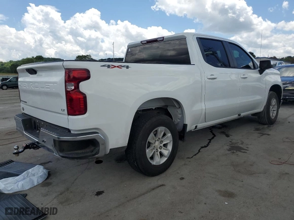2022 Chevrolet Silverado 1500 LTD LT with VIN 1GCPYDEK6NZ154255, listed as a Copart auction lot 62511154 with NaN miles and Salvage Title. Bid and sale history available at carsss.com. Image 3.