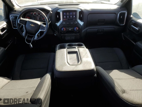 2020 Chevrolet Silverado 1500 LT with VIN 3GCPWCET6LG195457, listed as a Copart auction lot 88334585 with 43,995 mi miles and Salvage Title. Bid and sale history available at DreamBid. Image 8.