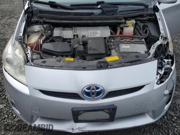 2010 Toyota Prius II with VIN JTDKN3DU2A5147191, listed as a Copart auction lot 48963855 with 195,716 mi miles and Salvage Title. Bid and sale history available at carsss.com. Image 11.