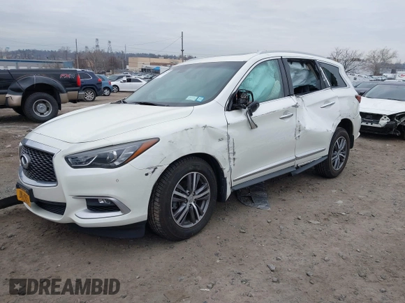 2016 Infiniti QX60 with VIN 5N1AL0MM1GC520429, listed as a IAAI auction lot 41286912 with 65,512 mi miles and . Bid and sale history available at DreamBid. Image 19.