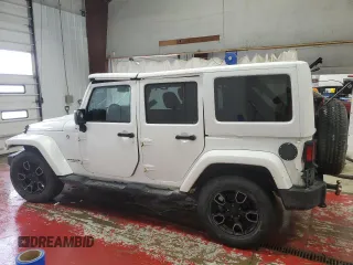 2017 Jeep Wrangler Unlimited 75th Anniversary with VIN 1C4BJWEG4HL675312, listed as a Copart auction lot 43602725 with 99,952 mi miles and Salvage title. Bid and sale history available at DreamBid. Image 2.