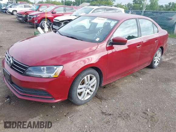 2017 Volkswagen Jetta S z VIN 3VW2B7AJ2HM314001, wystawiony jako IAAI lot #42602453 z przebiegiem 88 464 mil mil oraz . Historia ofert i sprzedaży dostępna na DreamBid. Obrazek 2.
