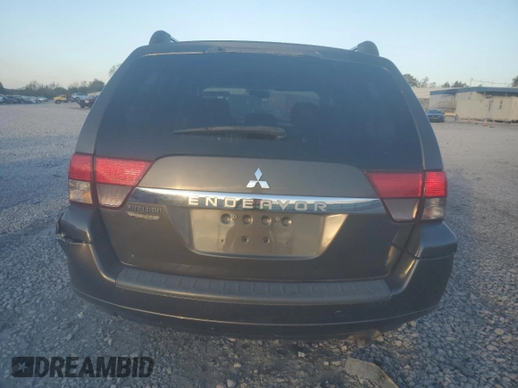 2011 Mitsubishi Endeavor LS with VIN 4A4JN2AS6BE031821, listed as a Copart auction lot 80015964 with 219,004 mi miles and Salvage Title. Bid and sale history available at carsss.com. Image 6.