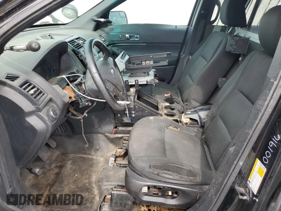 2016 Ford Police Interceptor Utility z VIN 1FM5K8AR0GGB44690, wystawiony jako Copart lot #58397525 z przebiegiem 73 250 mil mil oraz Tytuł czysty. Historia ofert i sprzedaży dostępna na DreamBid. Obrazek 7.