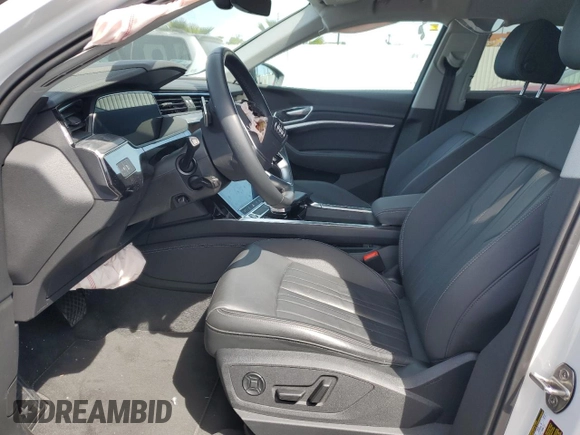 2022 Audi e-tron Premium with VIN WA1AAAGE3NB013467, listed as a Copart auction lot 47391893 with 22,979 mi miles. Bid and sale history available at carsss.com. Image 7.