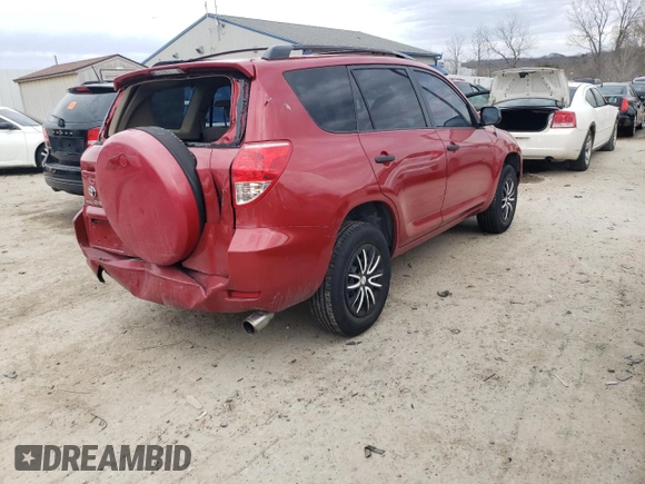 2006 Toyota RAV4 with VIN JTMZD33V466015546, listed as a Copart auction lot 47756075 with 141,626 mi miles and Salvage Title. Bid and sale history available at carsss.com. Image 3.