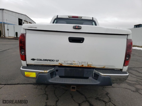 2007 Chevrolet Colorado LT w/2LT with VIN 1GCDT13E578162482, listed as a Copart auction lot 86117584 with 168,563 mi miles and Clean Title. Bid and sale history available at carsss.com. Image 6.