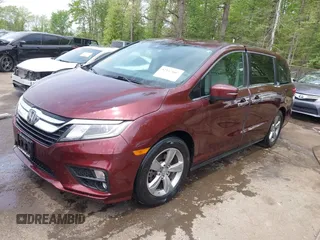 2018 Honda Odyssey EX with VIN 5FNRL6H56JB015557, listed as a IAAI auction lot 42112667 with Not provided miles and . Bid and sale history available at DreamBid. Image 2.