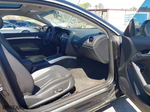2012 Audi A5 2.0T Premium with VIN WAUCFAFR1CA001337, listed as a IAAI auction lot 41867137 with 124,281 mi miles. Bid and sale history available at carsss.com. Image 5.