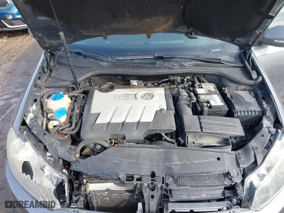 2013 Volkswagen Golf TDI w/Sunroof & Nav with VIN WVWNM7AJ6DW042511, listed as a IAAI auction lot 41464525 with 107,378 mi miles. Bid and sale history available at carsss.com. Image 10.