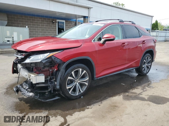 2019 Lexus RX 350 z VIN JTJBZMCA0K2041162, wystawiony jako Copart lot #58007785 z przebiegiem 110 563 mil mil oraz Szkody całkowita. Historia ofert i sprzedaży dostępna na DreamBid. Obrazek 1.