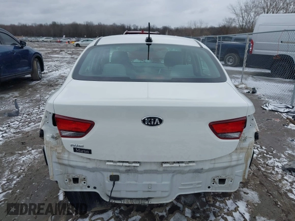 2018 Kia Rio LX with VIN 3KPA24AB8JE057223, listed as a IAAI auction lot 41705738 with 97,674 mi miles. Bid and sale history available at carsss.com. Image 17.