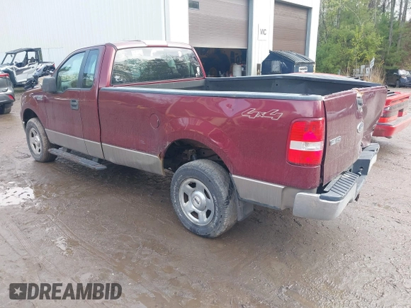 2005 Ford F-150 XL with VIN 1FTRF14W55NA02640, listed as a IAAI auction lot 42188475 with 188,506 mi miles and . Bid and sale history available at DreamBid. Image 3.