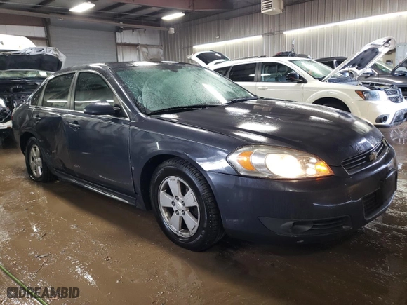 2009 Chevrolet Impala 3.5L LT with VIN 2G1WT57K291310585, listed as a Copart auction lot 46852515 with 130,068 mi miles and Salvage Title. Bid and sale history available at carsss.com. Image 4.