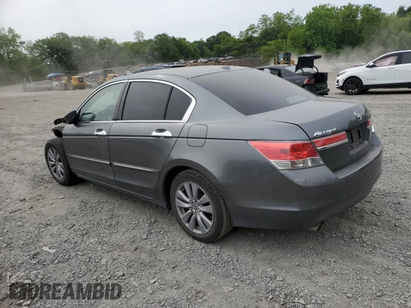 2011 Honda Accord EX-L z VIN 1HGCP3F81BA003186, wystawiony jako Copart lot #57966005 z przebiegiem 154 835 mil mil oraz Szkoda całkowita • Salvage title. Historia ofert i sprzedaży dostępna na DreamBid. Obrazek 2.