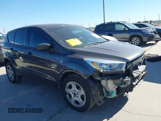 2017 Ford Escape S with VIN 1FMCU0F72HUE94674, listed as a IAAI auction lot 40860903 with 80,490 mi miles. Bid and sale history available at carsss.com. Image 14.