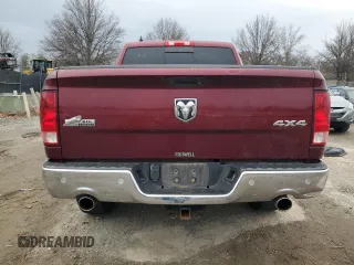 2018 Ram 1500 Big Horn with VIN 1C6RR7LM6JS277446, listed as a Copart auction lot 84022574 with 78,308 mi miles and Salvage Title. Bid and sale history available at carsss.com. Image 6.