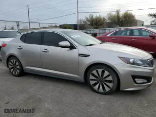 2012 Kia Optima SX with VIN 5XXGR4A62CG047161, listed as a Copart auction lot 53131235 with 103,110 mi miles and Clean Title. Bid and sale history available at carsss.com. Image 4.