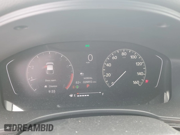 2023 Honda Civic Sport with VIN 19XFL2H88PE000014, listed as a Copart auction lot 55997375 with 28,892 mi miles and Salvage Title. Bid and sale history available at DreamBid. Image 9.