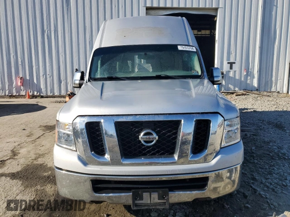 2012 Nissan NV SV with VIN 1N6AF0LYXCN115147, listed as a Copart auction lot 79483744 with 304,076 mi miles and Salvage Title. Bid and sale history available at carsss.com. Image 5.