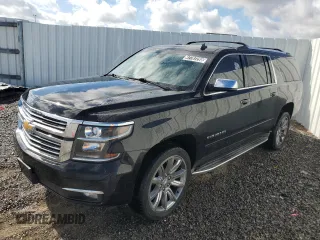 2015 Chevrolet Suburban LTZ with VIN 1GNSKKKC5FR138280, listed as a Copart auction lot 47787295 with 76,438 mi miles and Clean Title. Bid and sale history available at carsss.com. Image 1.