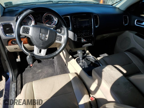 2013 Dodge Durango Citadel with VIN 1C4SDHET0DC662129, listed as a Copart auction lot 48387885 with 125,454 mi miles and Salvage Title. Bid and sale history available at carsss.com. Image 8.