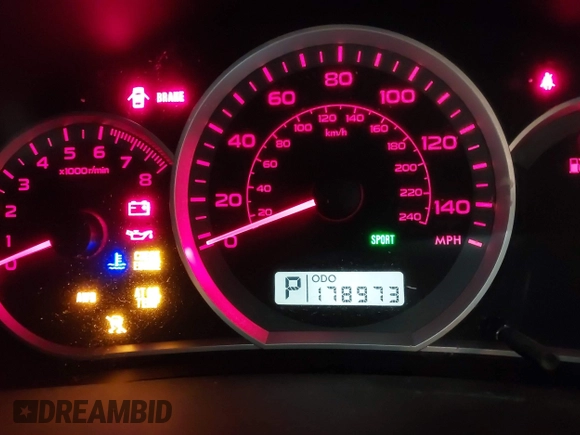 2010 Subaru Impreza Outback Special Sports with VIN JF1GH6D69AH826573, listed as a IAAI auction lot 41817967 with 178,973 mi miles and . Bid and sale history available at DreamBid. Image 7.