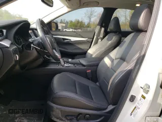 2021 Infiniti QX50 Luxe with VIN 3PCAJ5BB3MF114918, listed as a Copart auction lot 52162535 with 44,420 mi miles and Salvage title. Bid and sale history available at DreamBid. Image 7.