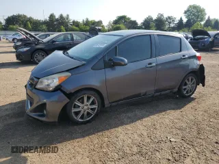 2012 Toyota Yaris L z VIN JTDKTUD30CD536987, wystawiony jako Copart lot #56745995 z przebiegiem 187 626 mil mil oraz Szkoda całkowita • Salvage title. Historia ofert i sprzedaży dostępna na DreamBid. Obrazek 1.