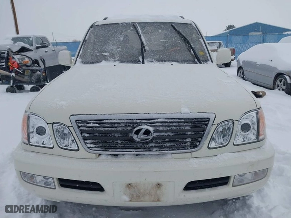 2002 Lexus LX 470 with VIN JTJHT00W623519342, listed as a IAAI auction lot 41385020 with NaN miles. Bid and sale history available at carsss.com. Image 12.