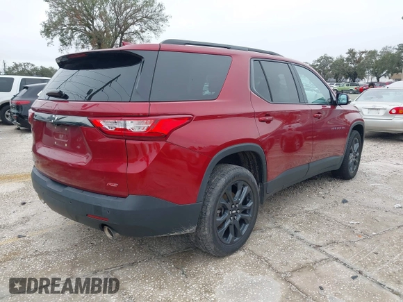 2018 Chevrolet Traverse RS with VIN 1GNERJKX1JJ278288, listed as a IAAI auction lot 41342847 with 1 mi miles. Bid and sale history available at carsss.com. Image 4.