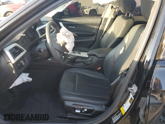 2016 BMW 3 Series 320i with VIN WBA8A9C55GK618356, listed as a Copart auction lot 44020085 with 0 mi miles and Clean Title. Bid and sale history available at carsss.com. Image 7.
