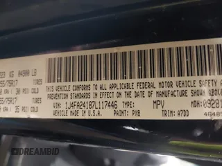 2007 Jeep Wrangler X с VIN 1J4FA24187L117446, выставлен на аукционе IAAI как лот 42177996 с пробегом 218 976 миль миль и . История ставок и продаж доступна на DreamBid. Изображение 9.