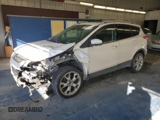 2013 Ford Escape Titanium with VIN 1FMCU0J99DUA61517, listed as a Copart auction lot 83746884 with 134,498 mi miles and Non Repairable. Bid and sale history available at carsss.com. Image 1.