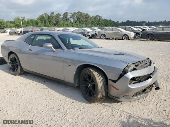 2017 Dodge Challenger R/T with VIN 2C3CDZBTXHH604664, listed as a Copart auction lot 53805695 with 152,210 mi miles and Salvage Title. Bid and sale history available at carsss.com. Image 4.