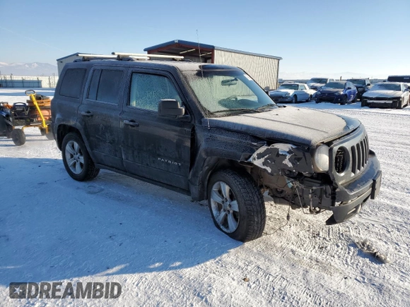 2013 Jeep Patriot Sport with VIN 1C4NJRBB6DD108577, listed as a Copart auction lot 42424875 with 166,392 mi miles and Salvage Title. Bid and sale history available at carsss.com. Image 4.