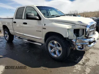 2008 Dodge 1500 ST with VIN 1D7HU18258J163967, listed as a Copart auction lot 48067015 with 141,303 mi miles and Salvage Title. Bid and sale history available at DreamBid. Image 4.