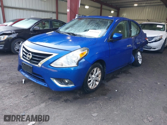 2017 Nissan Versa SV with VIN 3N1CN7AP5HL849559, listed as a IAAI auction lot 42372924 with 58,748 mi miles and . Bid and sale history available at DreamBid. Image 2.