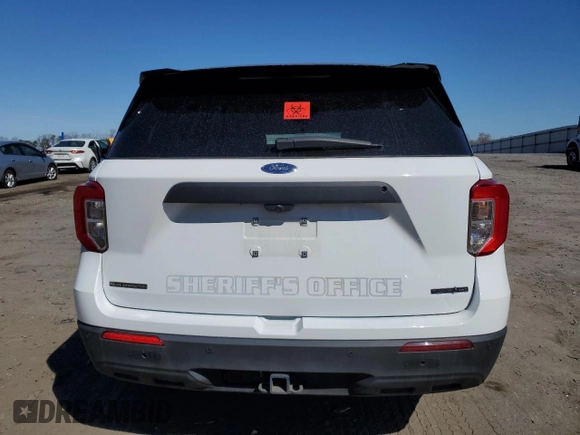 2023 Ford Explorer with VIN 1FM5K8ACXPGB64327, listed as a Copart auction lot 48408655 with 18,664 mi miles and Salvage title. Bid and sale history available at DreamBid. Image 6.