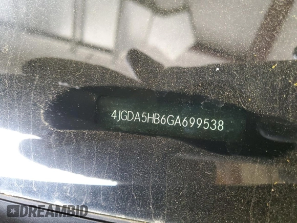 2016 Mercedes-Benz GLE 350 with VIN 4JGDA5HB6GA699538, listed as a Copart auction lot 60144735 with Not provided miles and Clean title. Bid and sale history available at DreamBid. Image 14.
