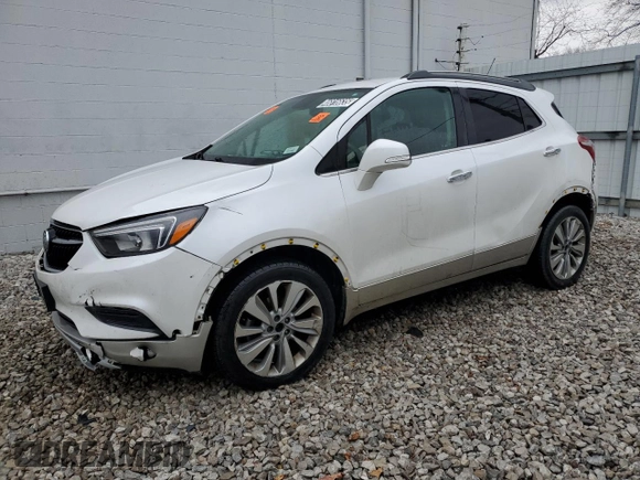 2018 Buick Encore Preferred with VIN KL4CJASB9JB617668, listed as a Copart auction lot 46816635 with 99,999 mi miles and Clean Title. Bid and sale history available at DreamBid. Image 1.